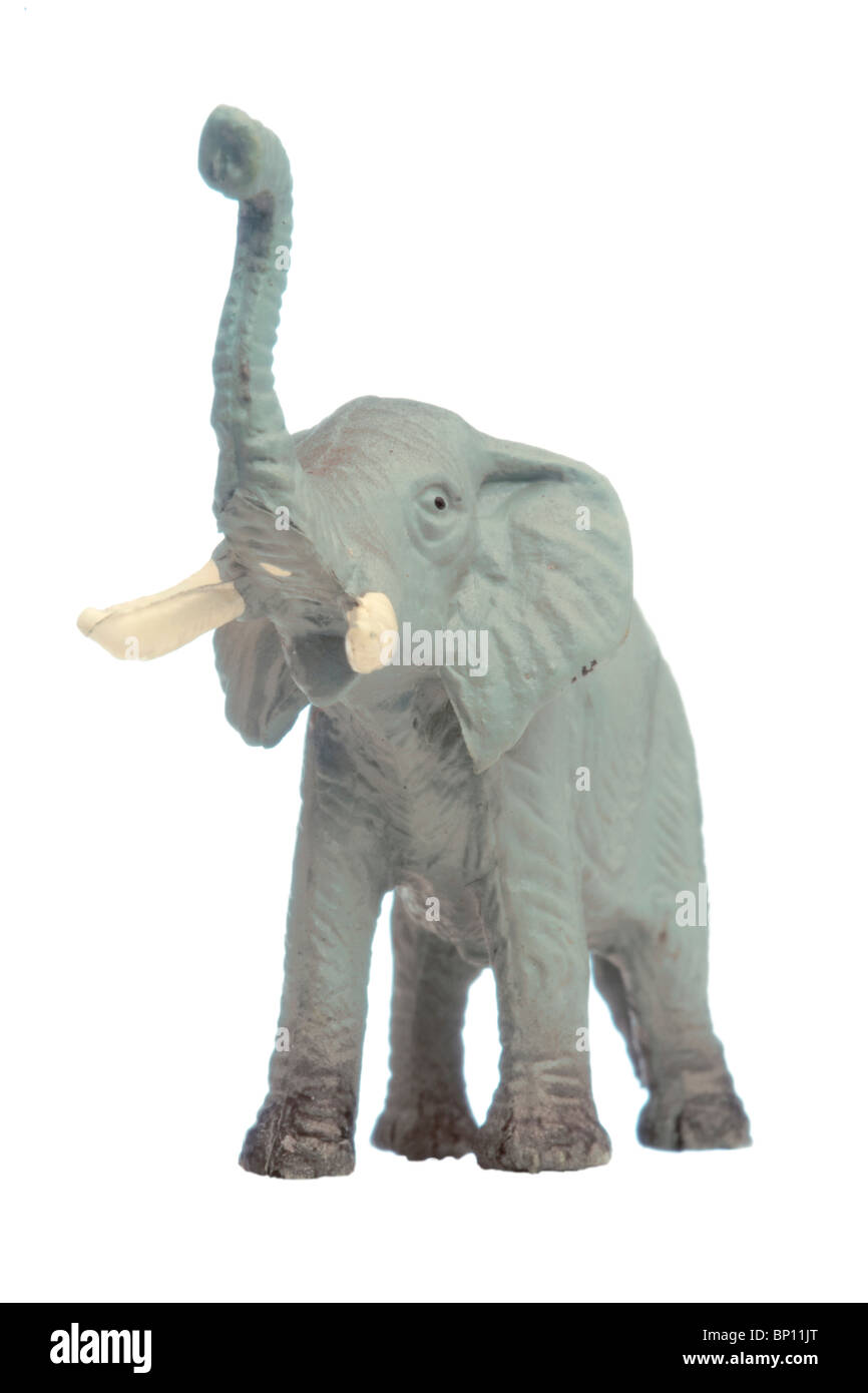 Toy elephant Stock Photo