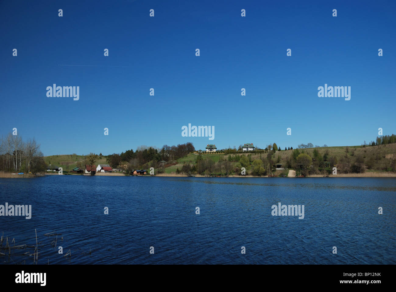 Lakes and landscapes Masuria Lake District in Poland, Europe (Mazury