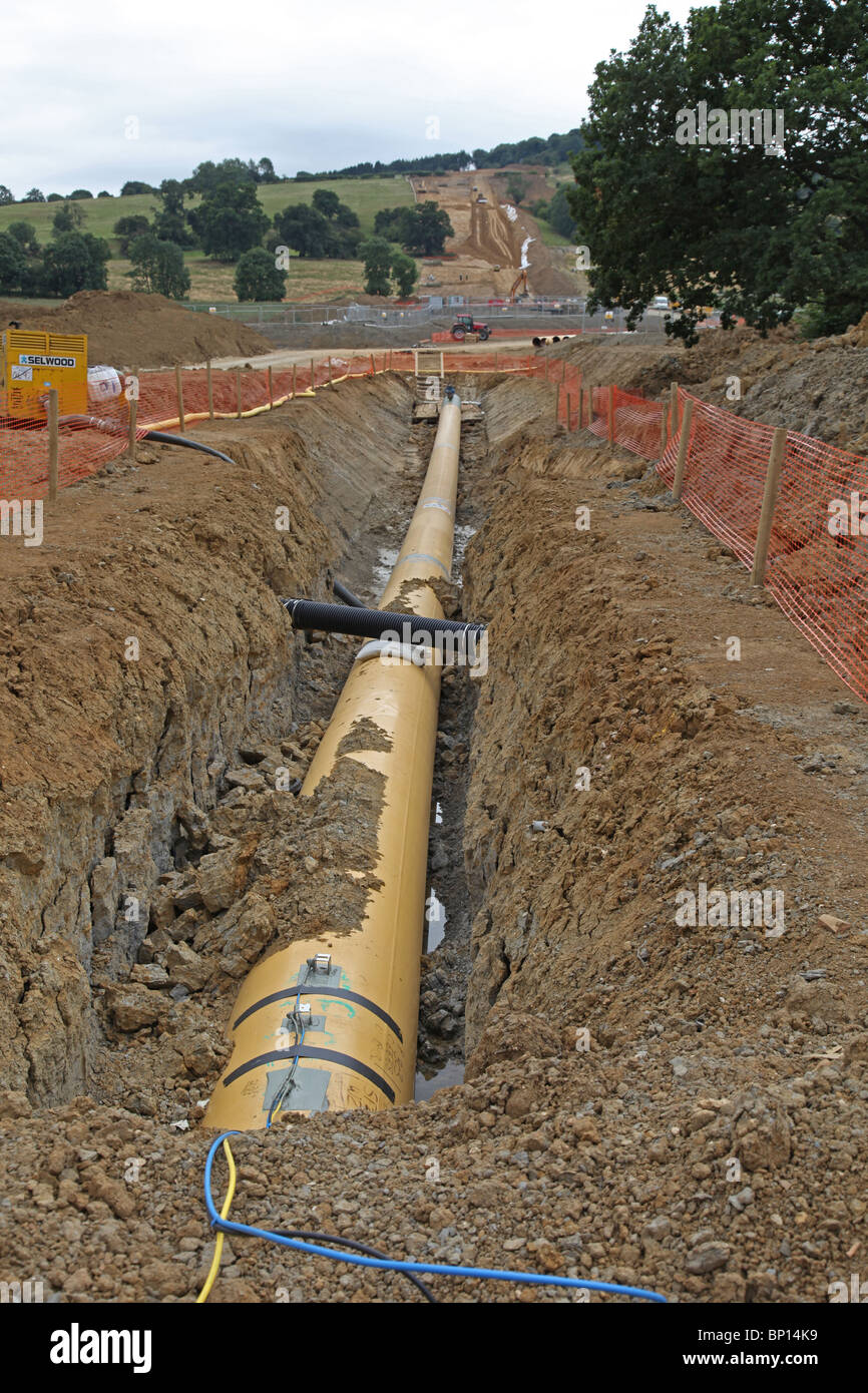 New natural gas pipeline High Resolution Stock Photography and Images
