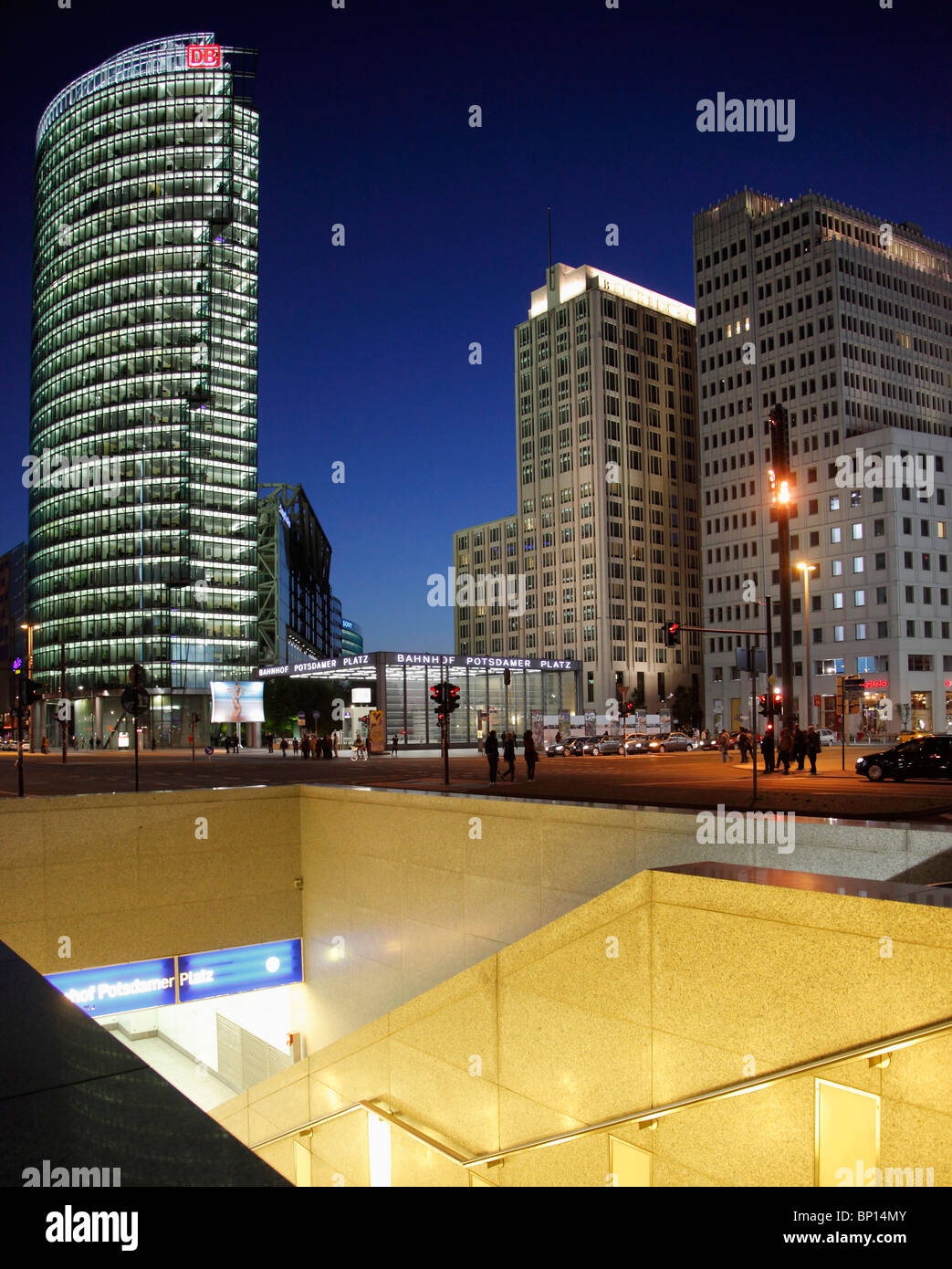 Germany, Berlin, Potsdamer Platz Station Stock Photo - Alamy