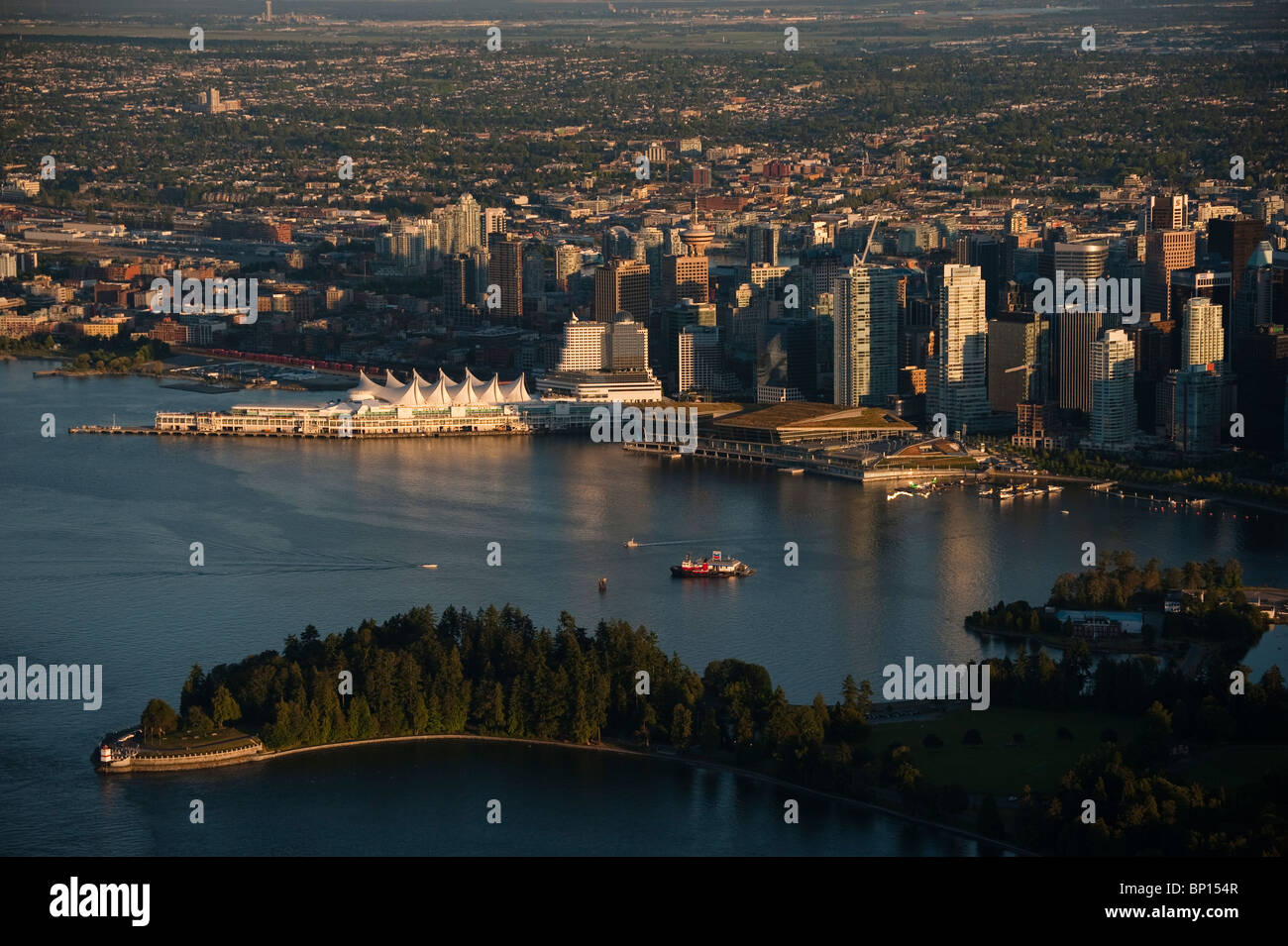 Vancouver, British Columbia, Canada Aerials Stock Photo