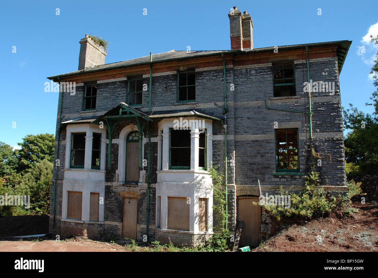 Derelict house Stock Photo Alamy