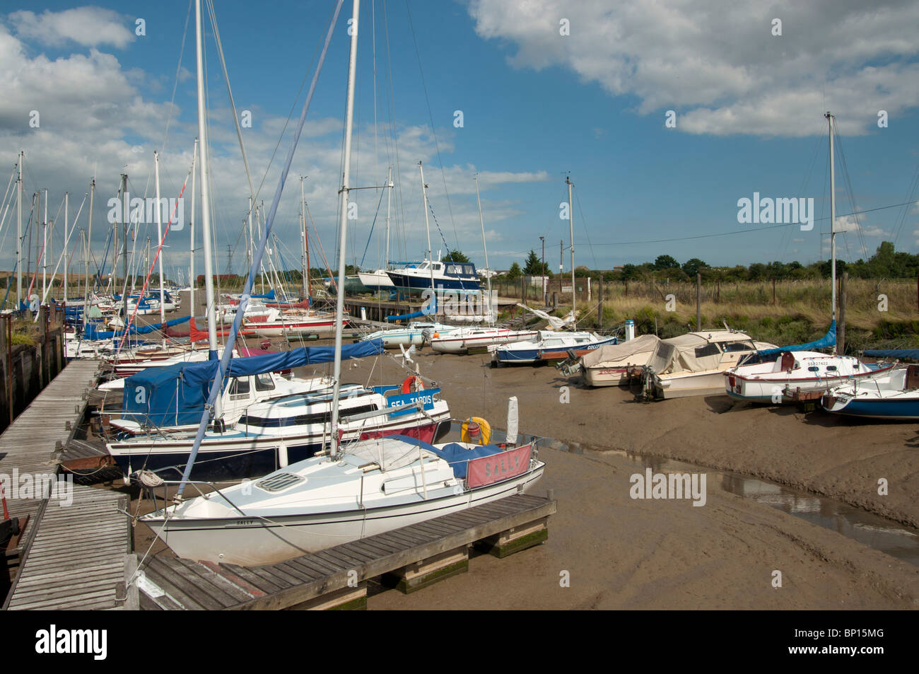 Oare creek Kent england UK Stock Photo Alamy