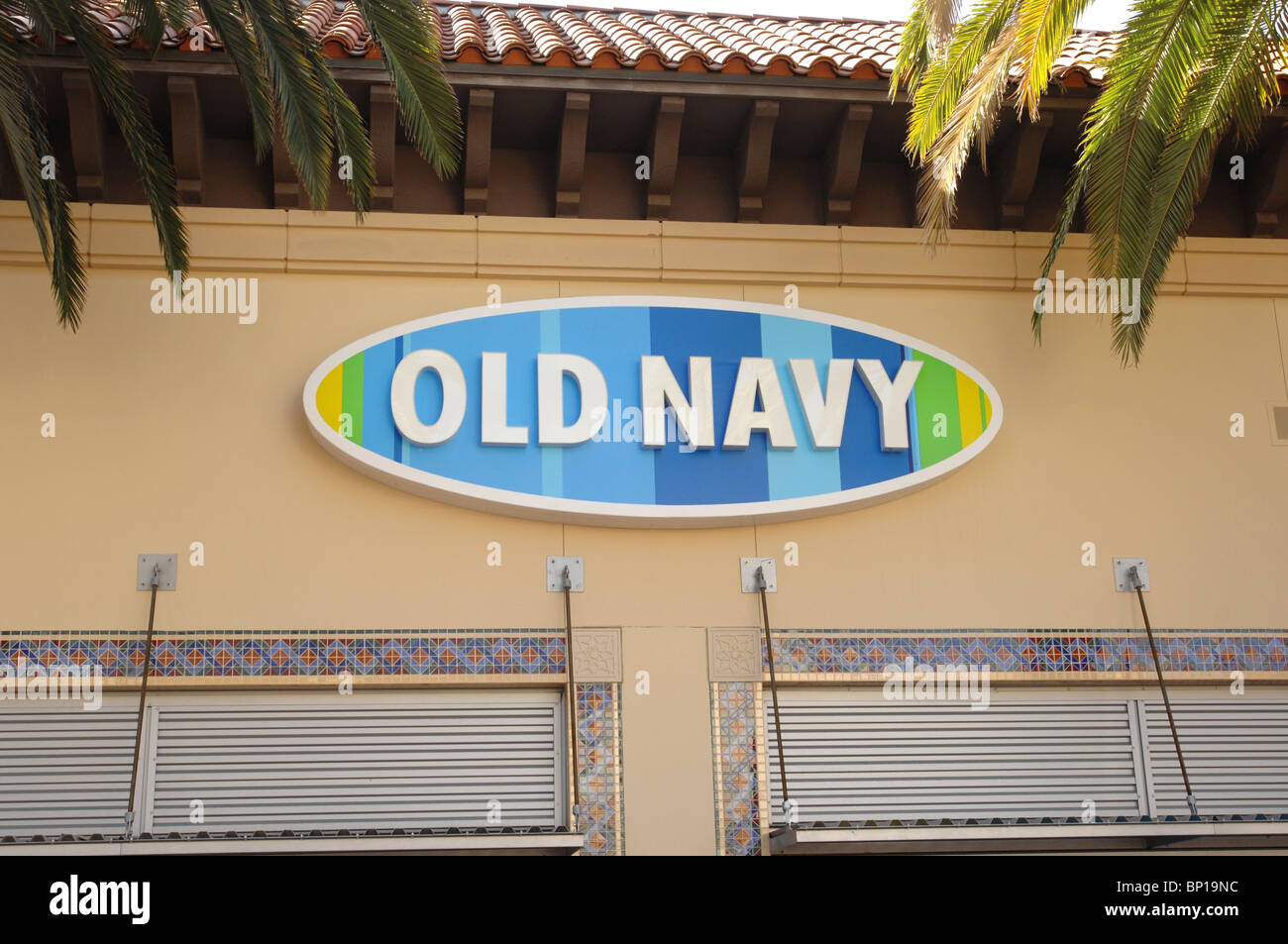 Old Navy clothing store at the Irvine Spectrum Shopping Mall in Orange