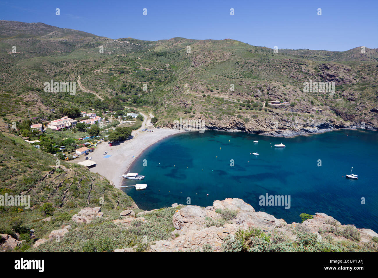 Bay of Cala Joncols, Cap de Creus, Costa Brava, Spain Stock Photo