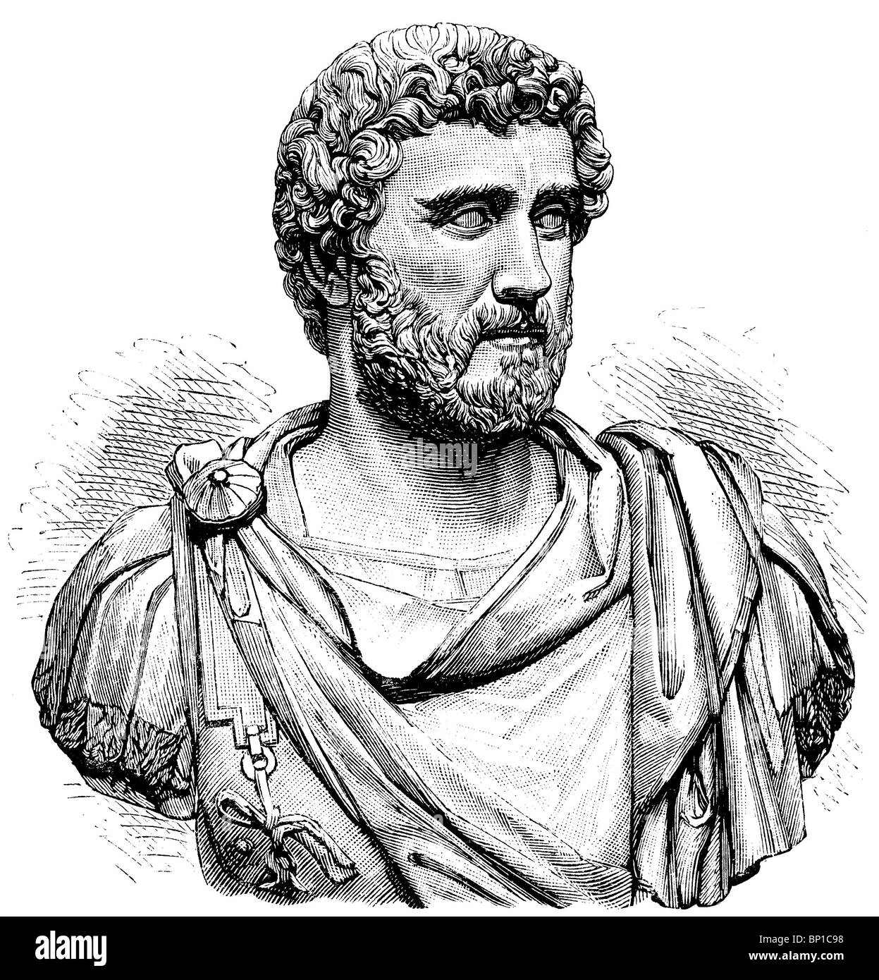 Marcus Aurelius, Antonius Philosophus (121 - 180), Roman emperor  Stock Photo