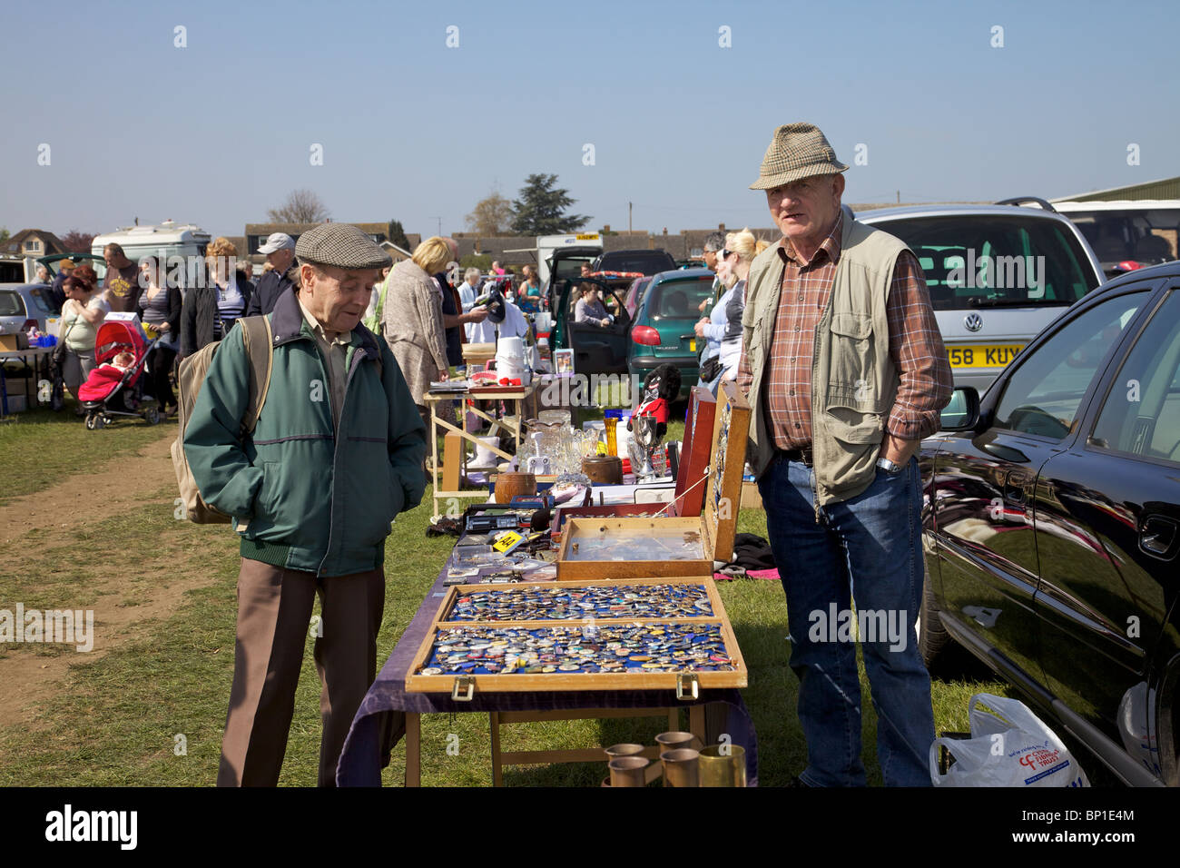 A car sale in Biggleswade, England Stock Photo Alamy