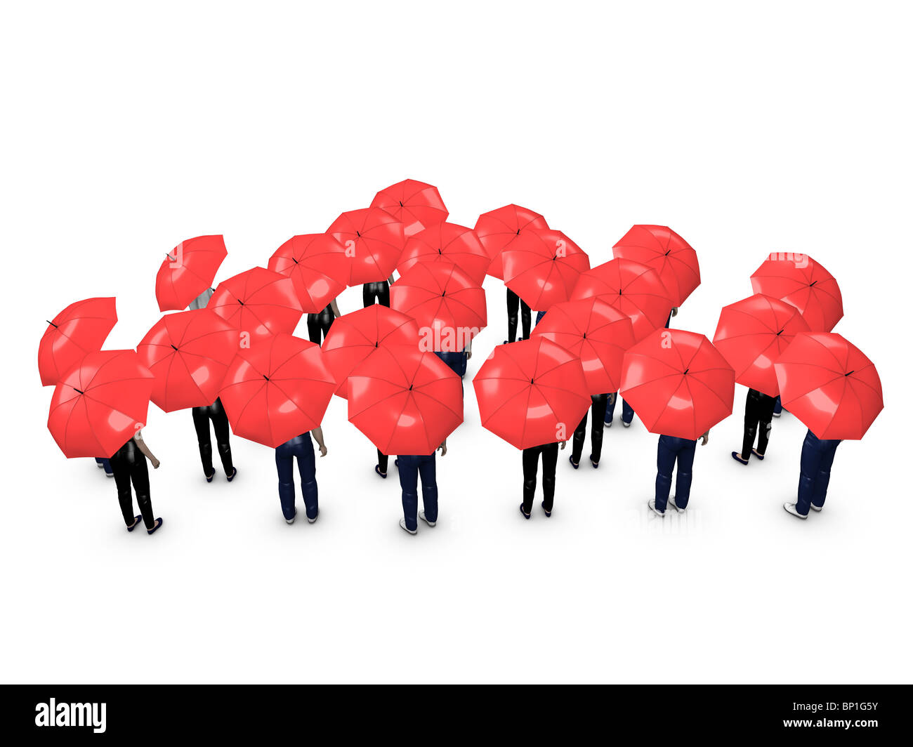 Crowd cover Cut Out Stock Images & Pictures - Alamy