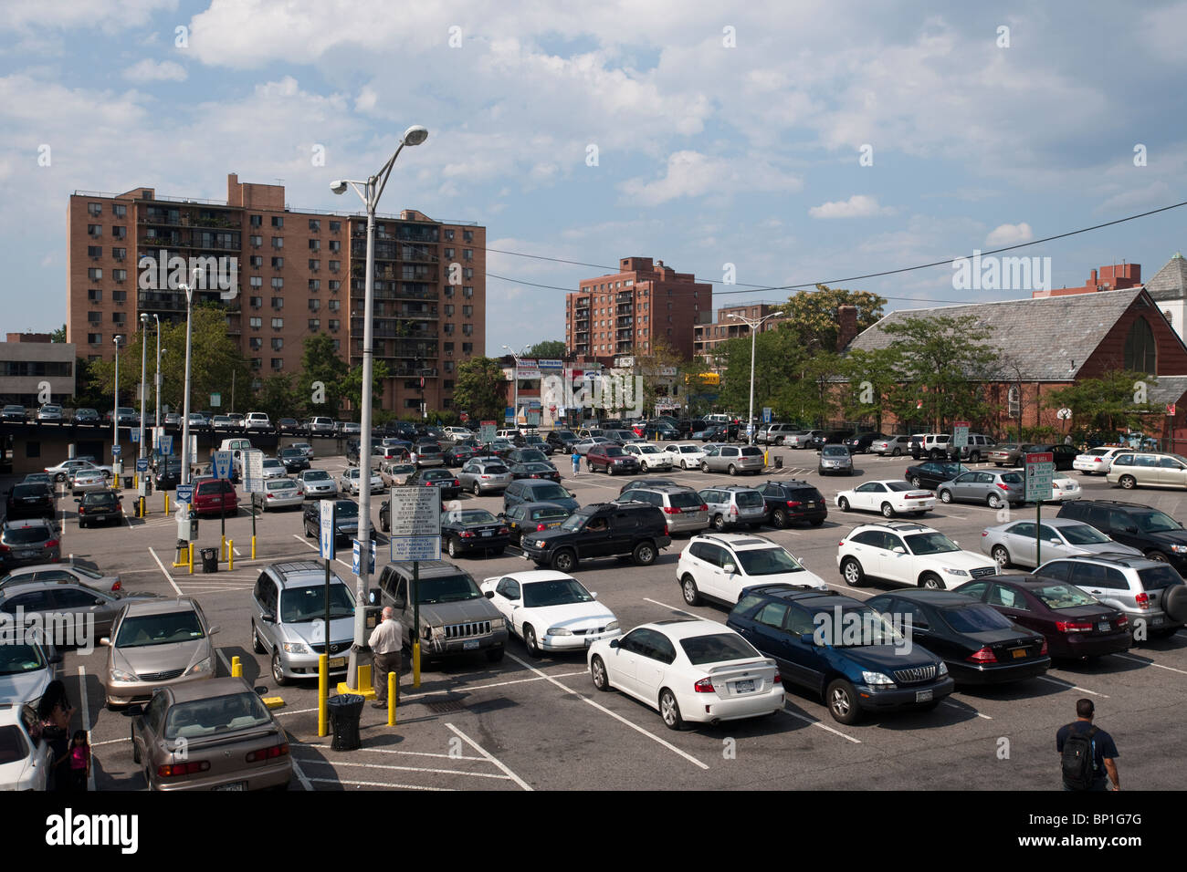 Flushing neighborhood of the queens hires stock photography and images