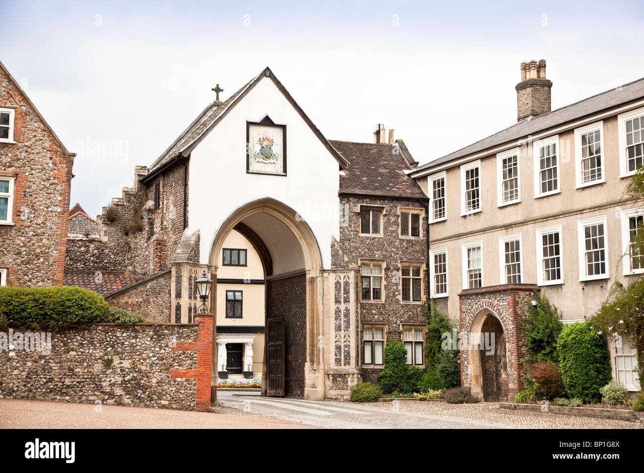 Erpingham Gate Norwich Cathedral Norfolk UK Stock Photo