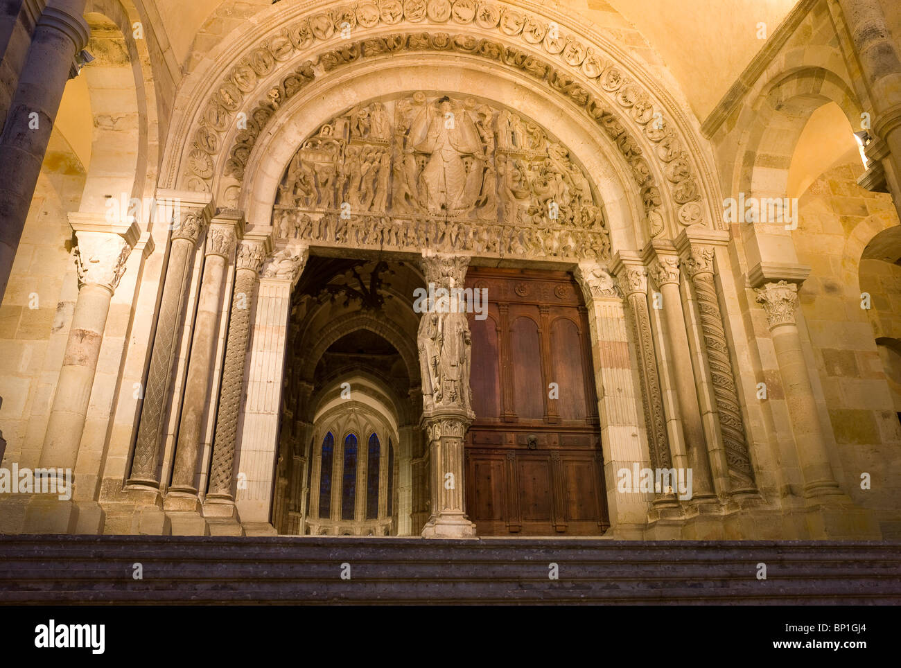 France, Burgundy, Saône et Loire, Autun, St Lazare cathedral Stock