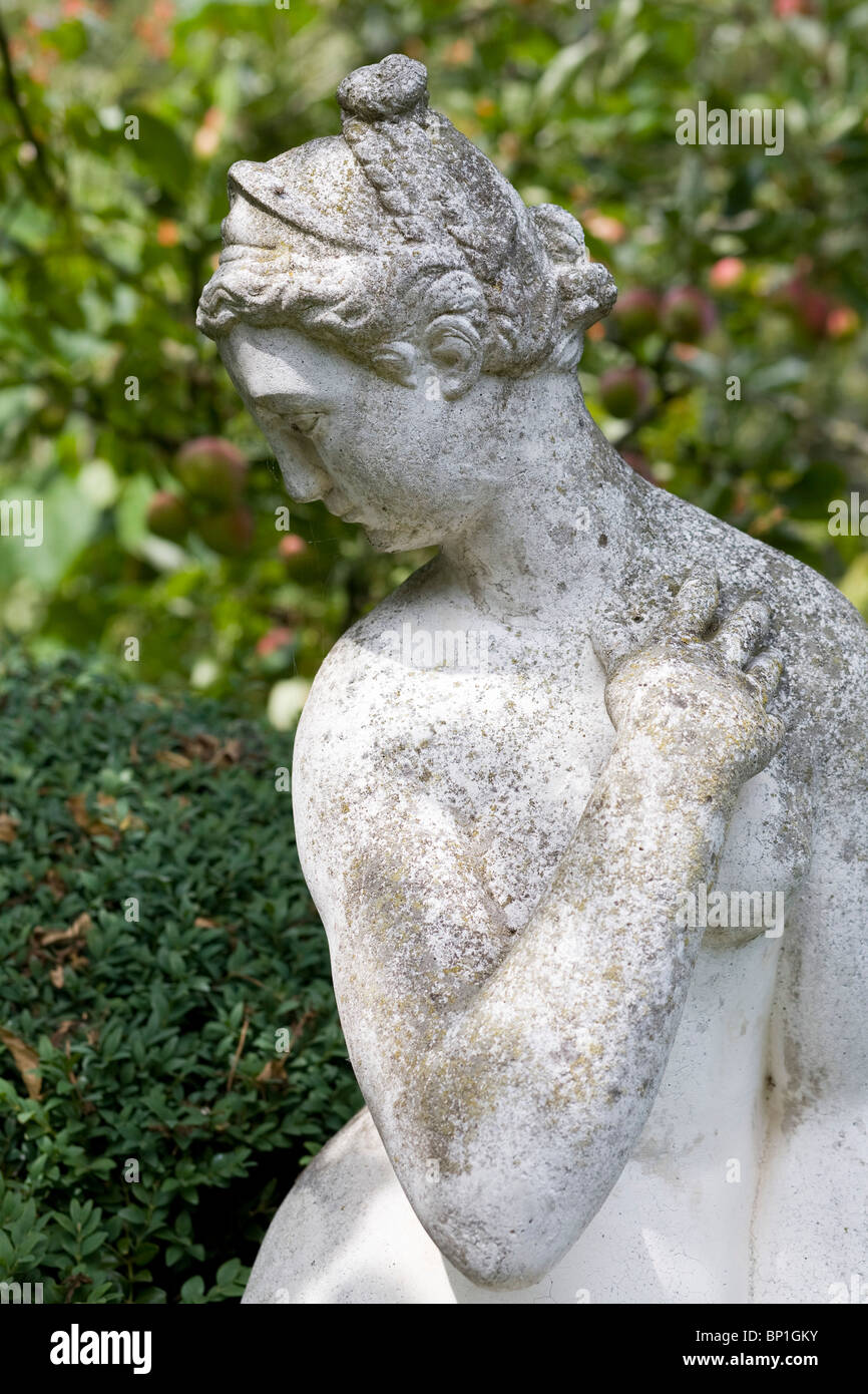 A garden statue at Charleston Stock Photo Alamy