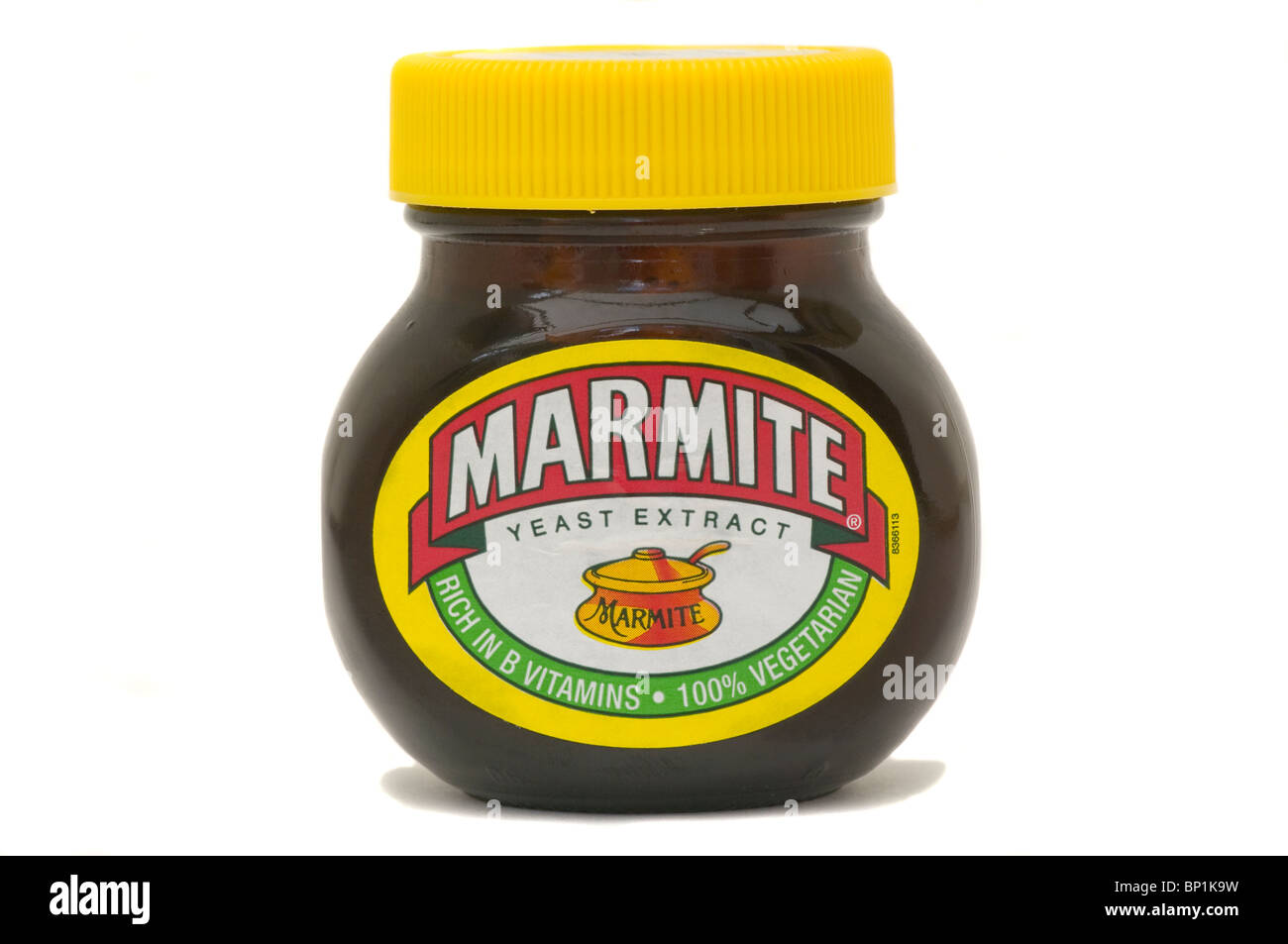 A Jar of Marmite Stock Photo