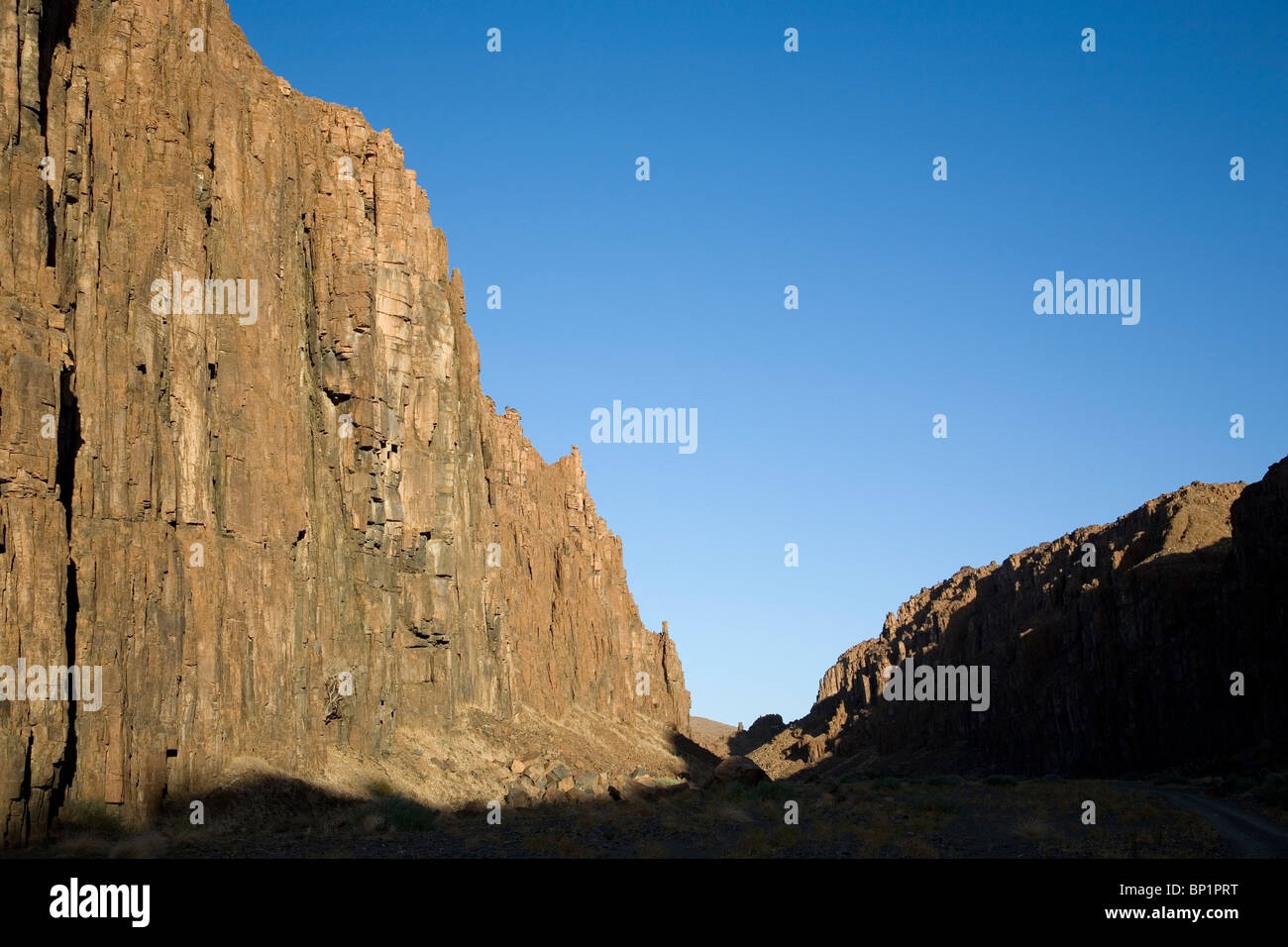 Namibia Cliffs Red Canyon cliffs of Aussenkehr Nature Reserve - Namibia Stock Photo ...