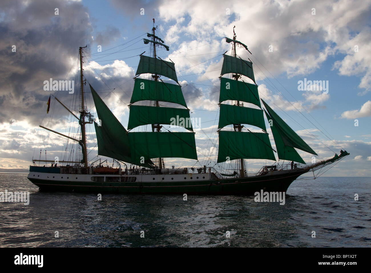 Class A Alexander von Humboldt at Hartlepool 2010 Tall Ships Race