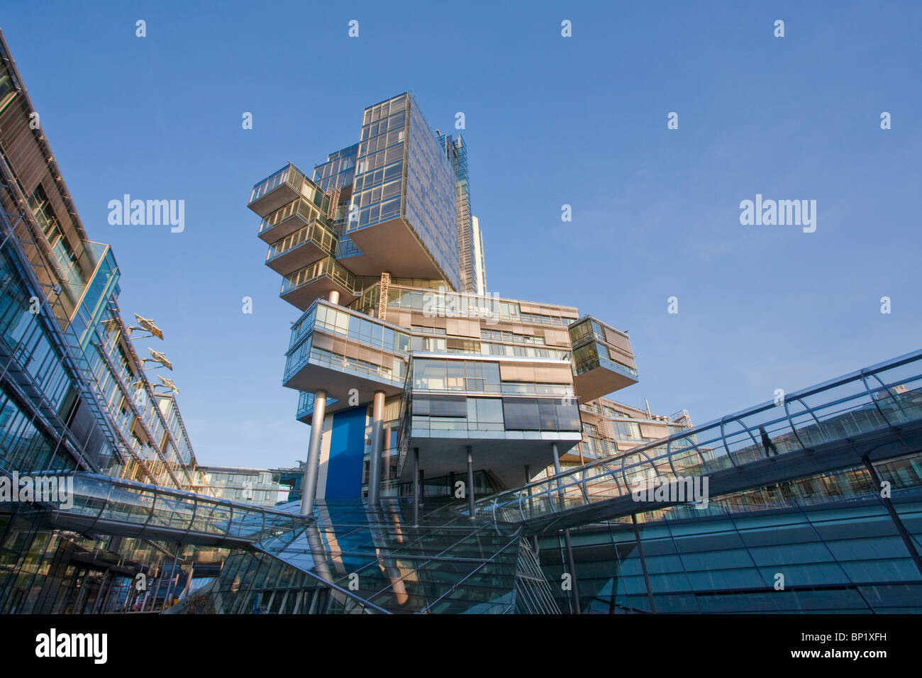 FEDERAL STATE BANK, NORDDEUTSCHE LANDESBANK, NORDLB, BANK BUILDING, HANOVER, LOWER SAXONY, GERMANY Stock Photo