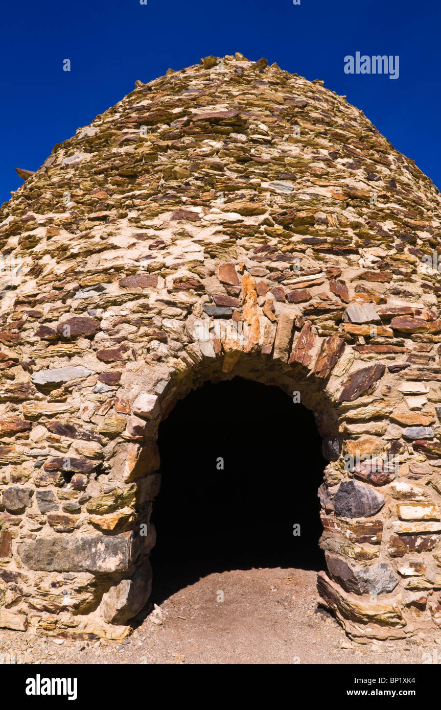 Wildrose Charcoal Kilns, Death Valley National Park. California Stock