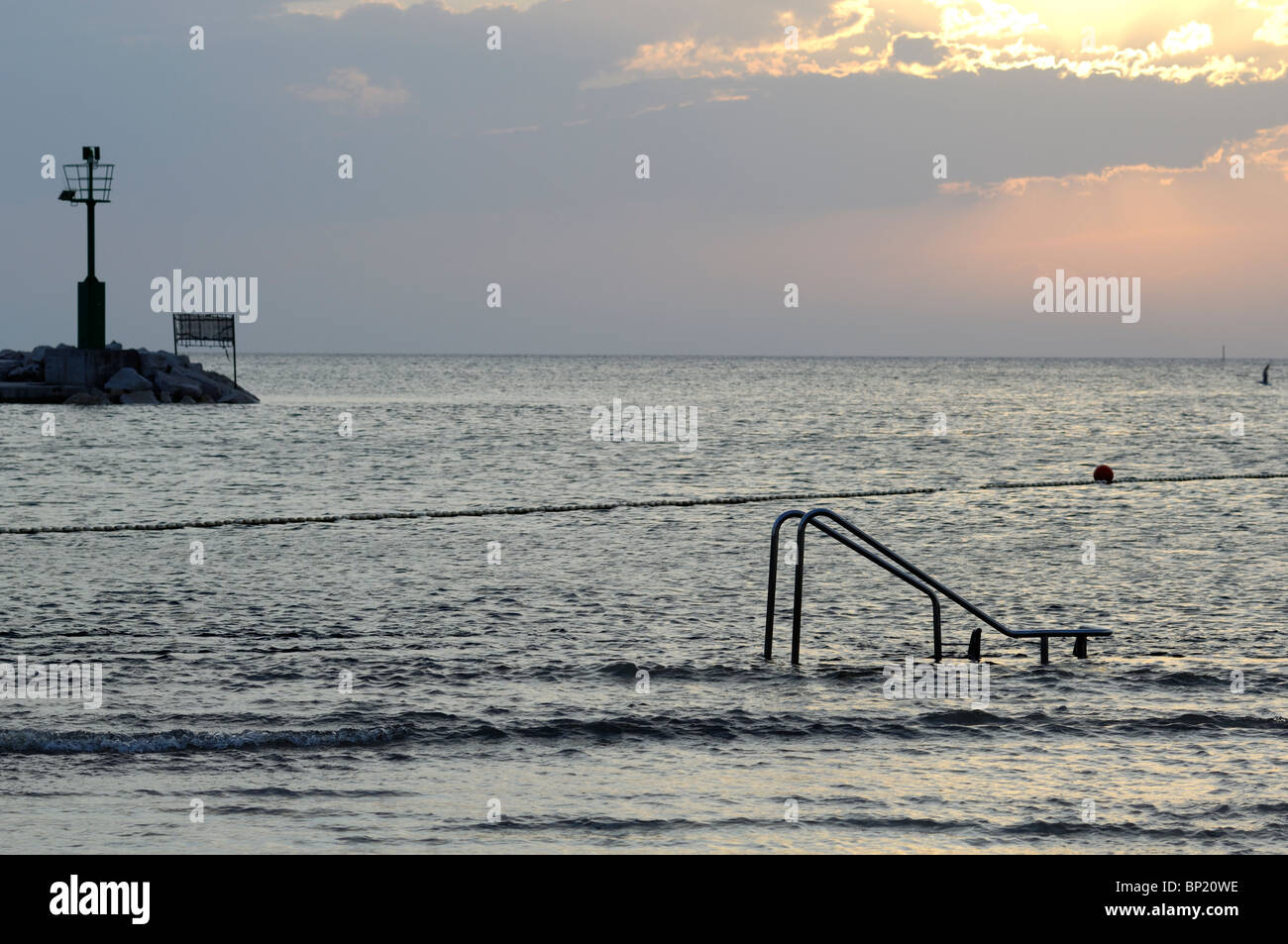 Croatian Ocean View Stock Photo