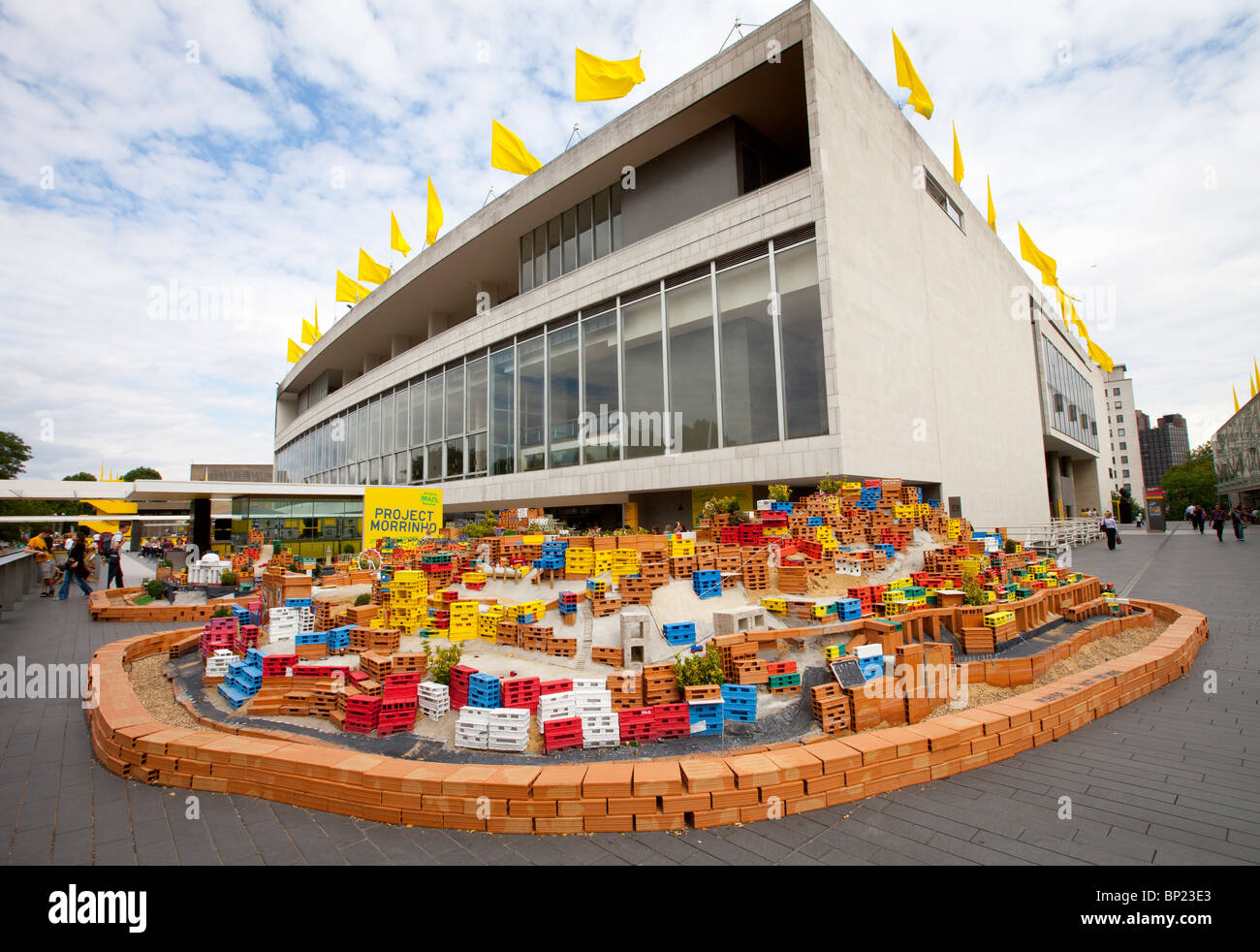 Project Morrinho outside the Royal Festival Hall, London Stock Photo