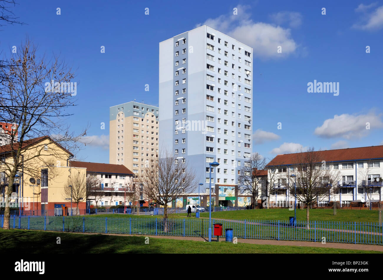 Deptford London housing estate Stock Photo