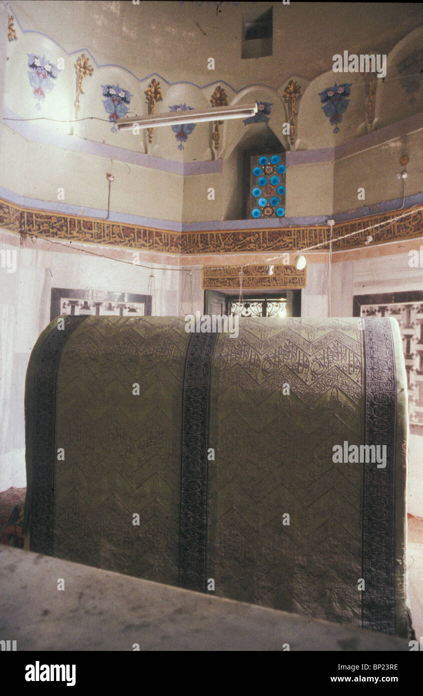 289. THE TOMB OF SARAH, THE WIFE OF ABRAHAM IN THE MACHPELA IN HEBRON Stock Photo