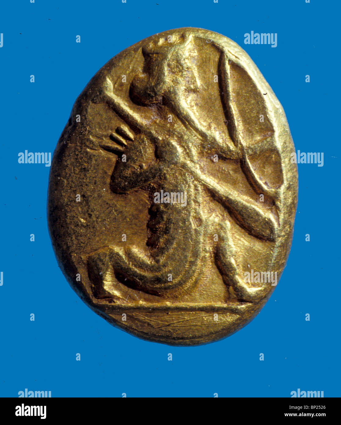 755. SIGLOS OF DARIUS THE GREAT, KING OF PERSIA, 522 - 486 B.C. Stock Photo
