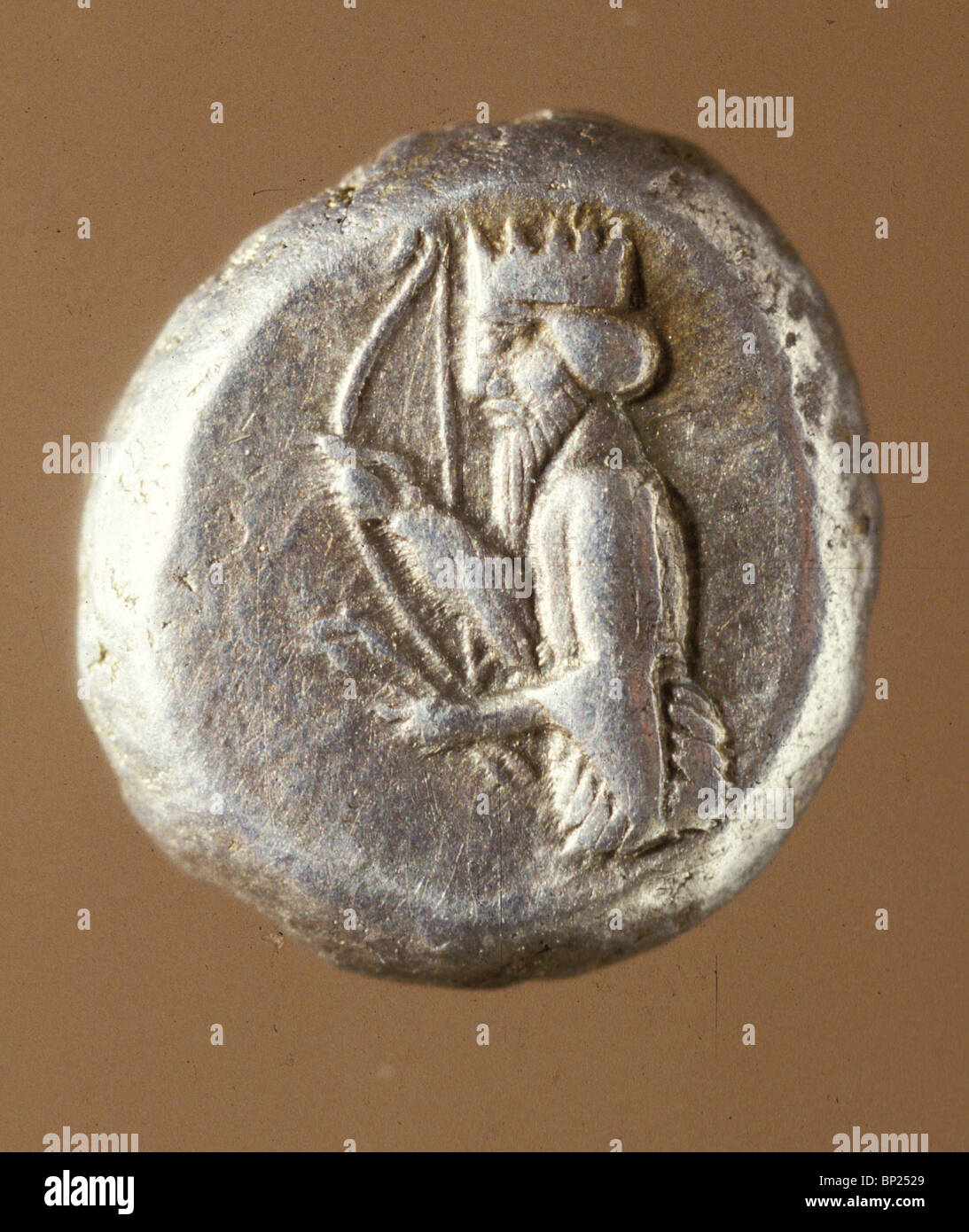 755. SIGLOS OF DARIUS THE GREAT, KING OF PERSIA, 522 - 486 B.C. Stock Photo