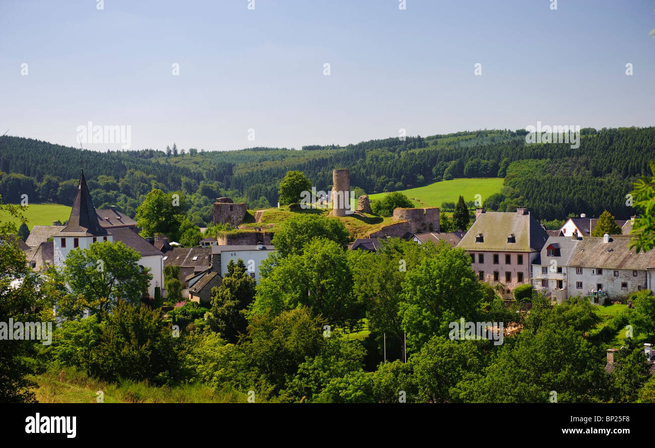 Kronenburg In The Eifel Stock Photo 30781052 Alamy