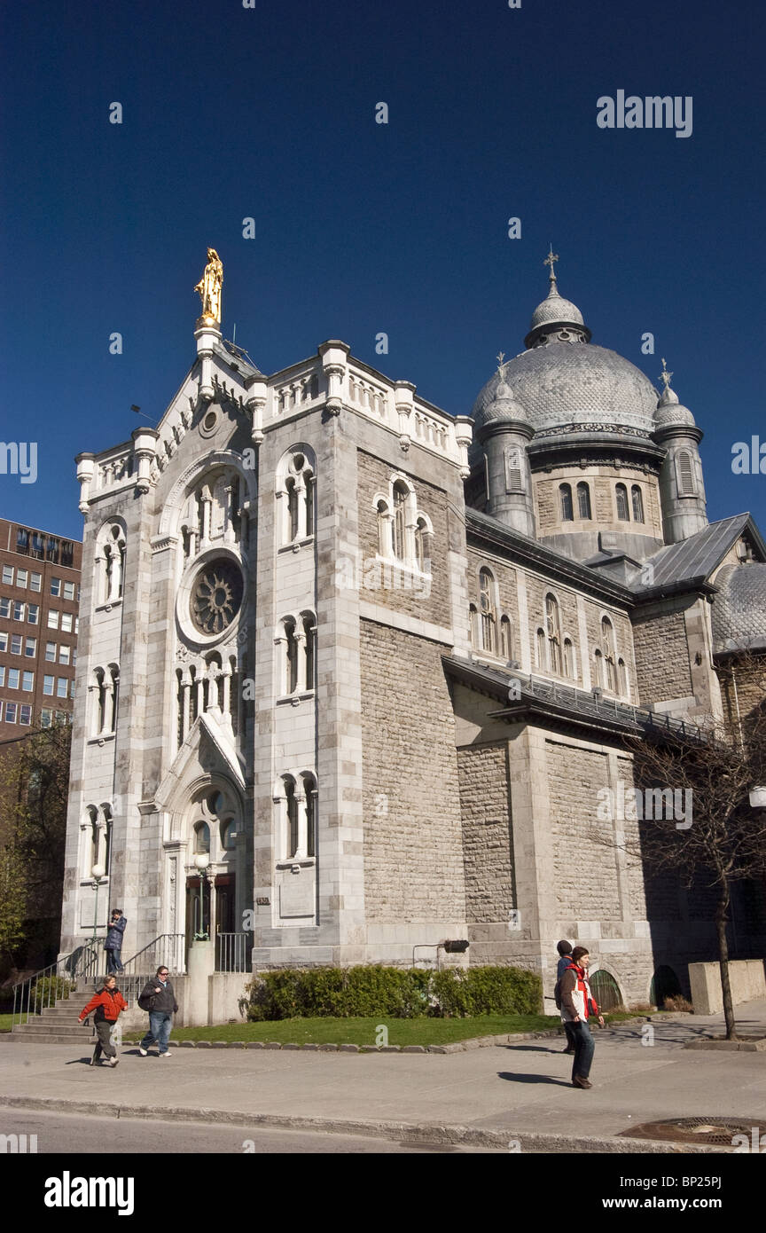 Chapelle Notre Dame De Lourdes church, St Catherine street, Latin Quarter, Montreal, Quebec