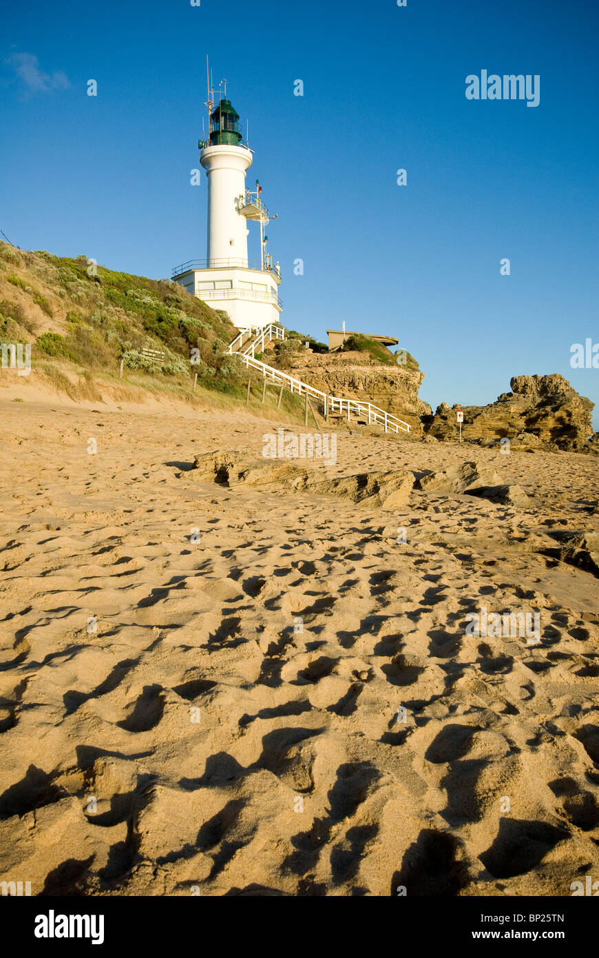 Point Lonsdale Lighthouse Stock Photo Alamy