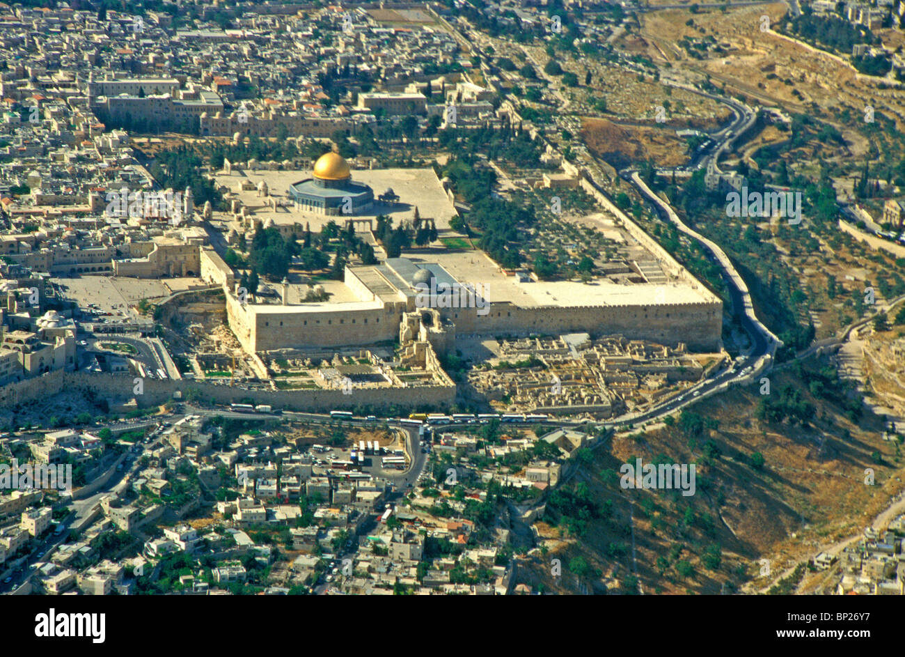 Jerusalem Temple Mount Excavations Diagram