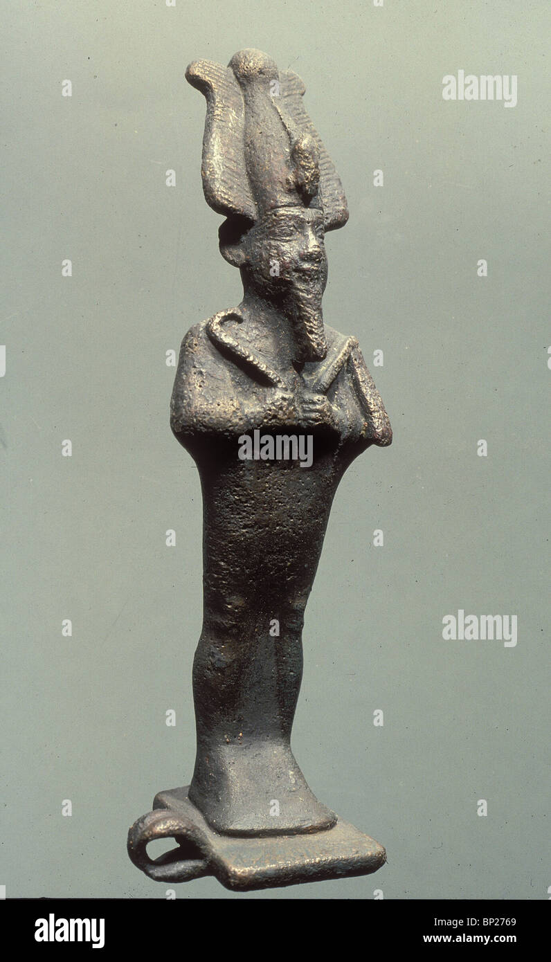 BRONZE STATUE OF THE EGYPTIAN DEITY OSIRIS Stock Photo - Alamy