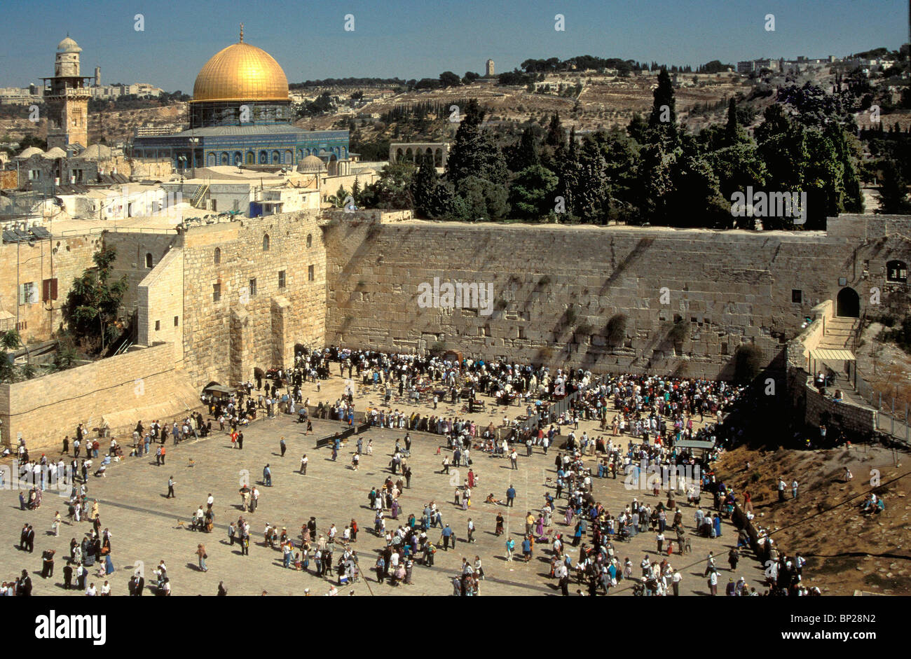 WESTERN WALL REMAINS OF THE WEST FACING WALL THAT ENCLOSED HEROD'S