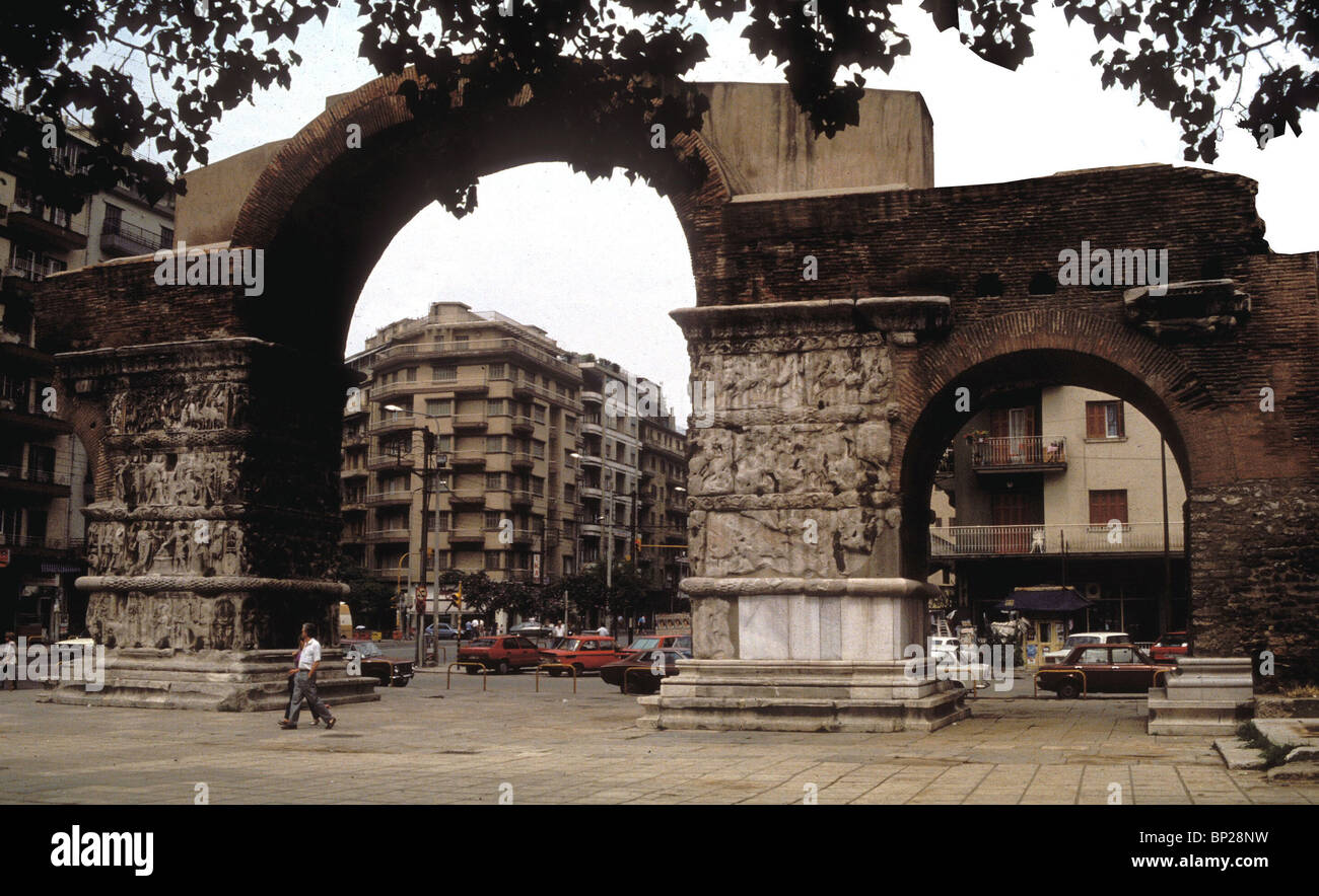 2250. THESSALONICA, ARCH OF GALERIUS Stock Photo