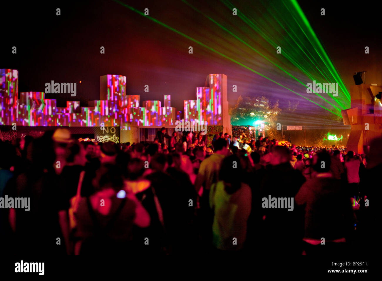 Glastonbury Festival 2010 Stock Photo Alamy