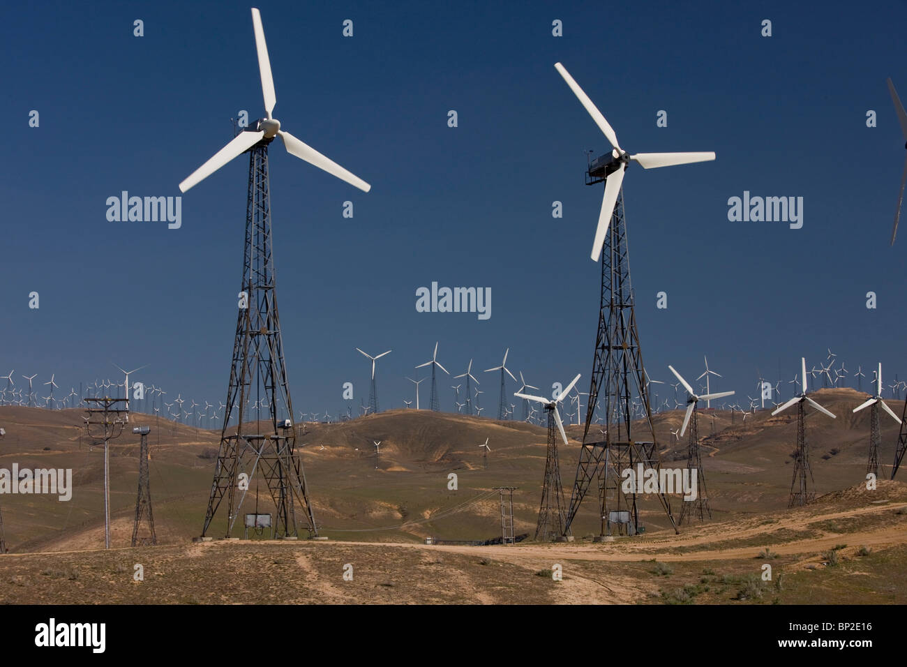 Tehatchapi Pass Wind Farm one of the largest wind farms in the world