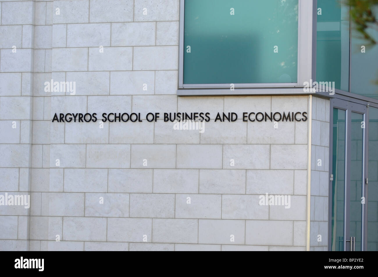Chapman University [Argyros School of Business and Economics] Stock Photo