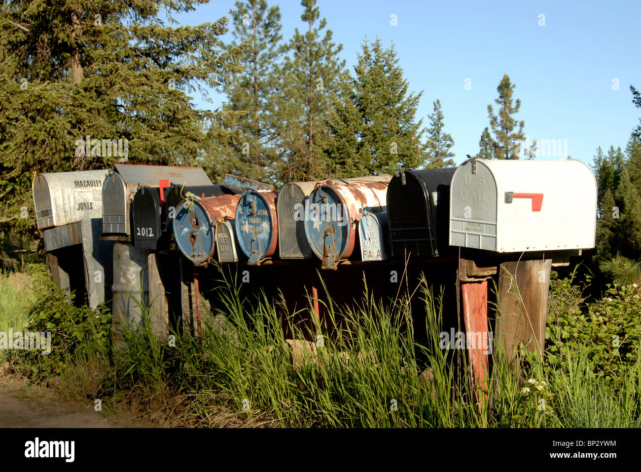 Rural letter boxes hires stock photography and images Alamy