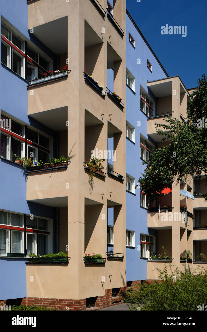 Wohnstadt Carl Legien residential area, Housing Estates, UNESCO World