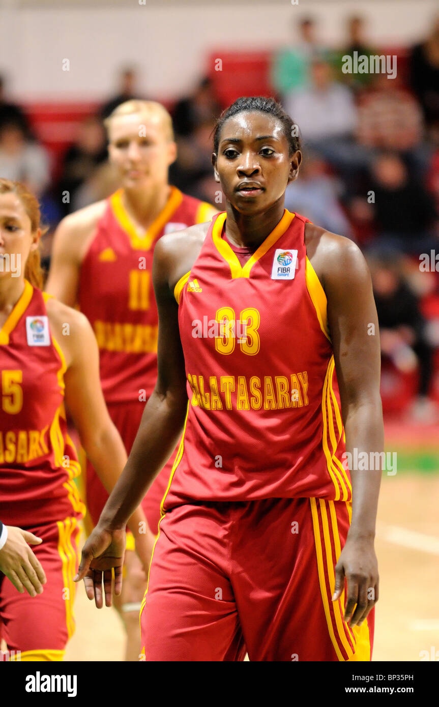 Sophia Young #33. Esra Sencebe #55 and Yelena Leuchanka #11 at the  background Stock Photo - Alamy