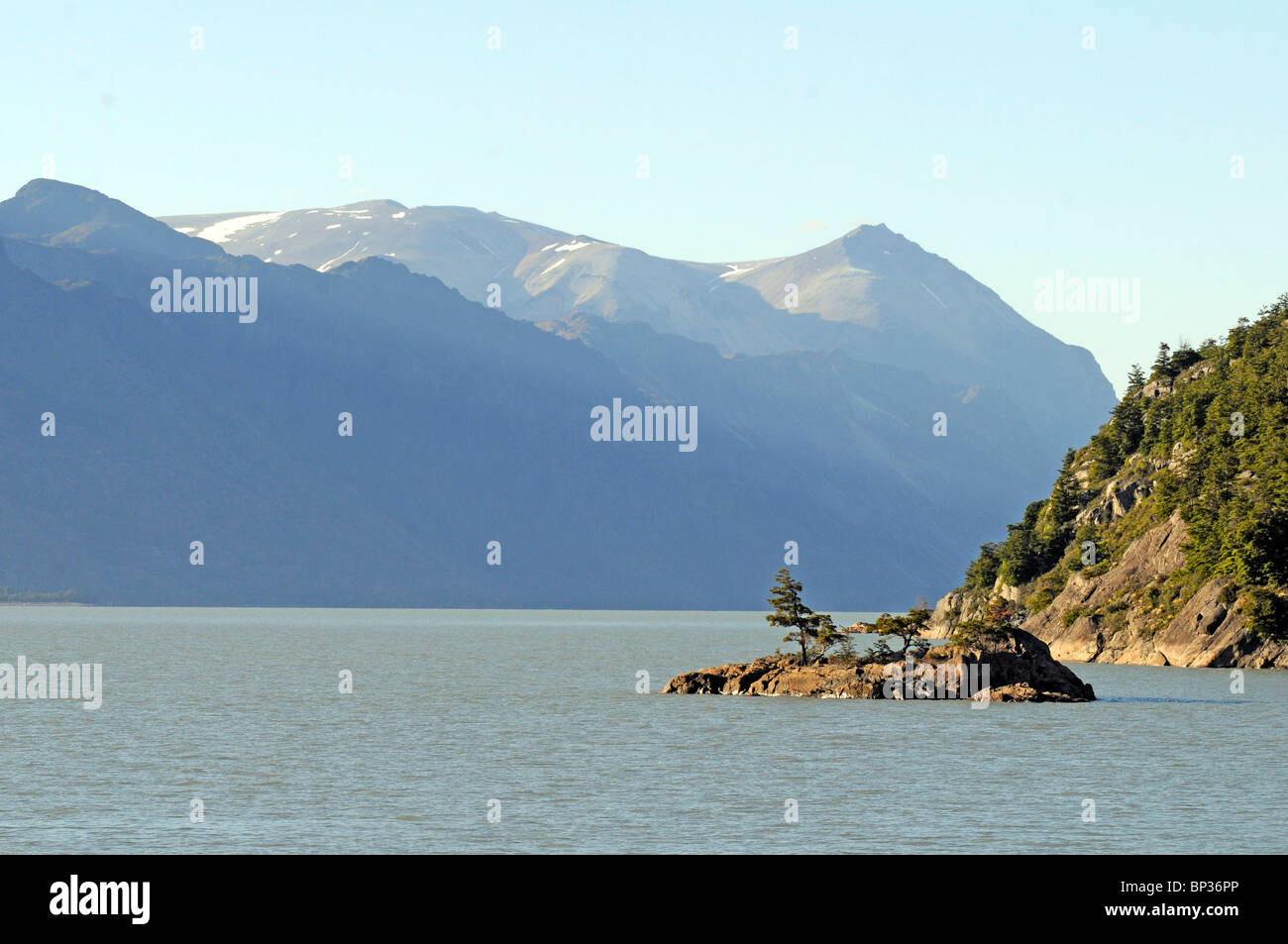 Lake o'higgins in Patagonia, Chile. Stock Photo