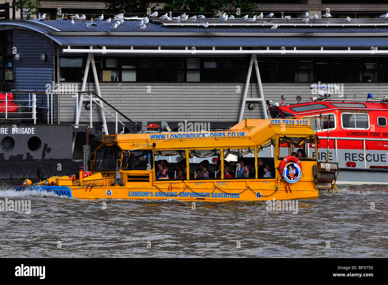 London Duck Tours Stock Photo