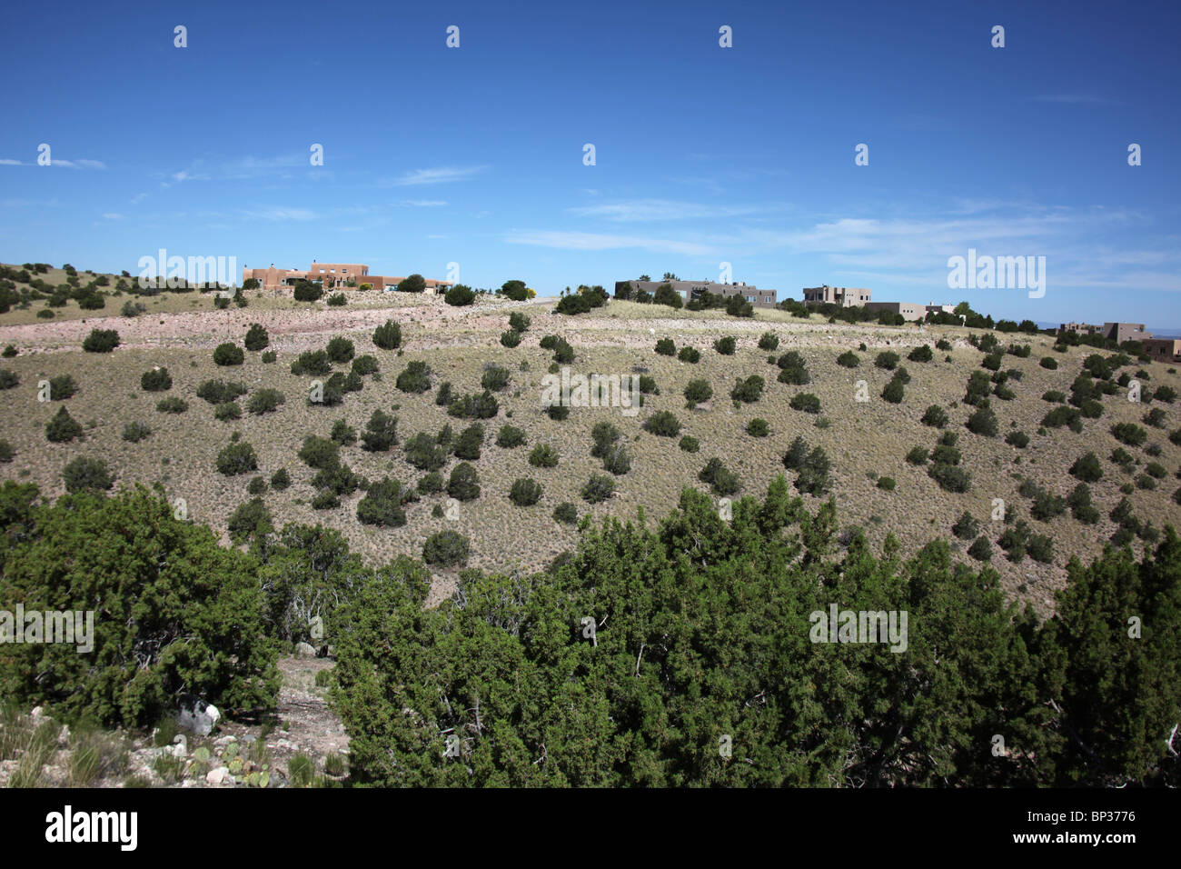 Rolling hills of Placitas, Sandoval County, New Mexico, near