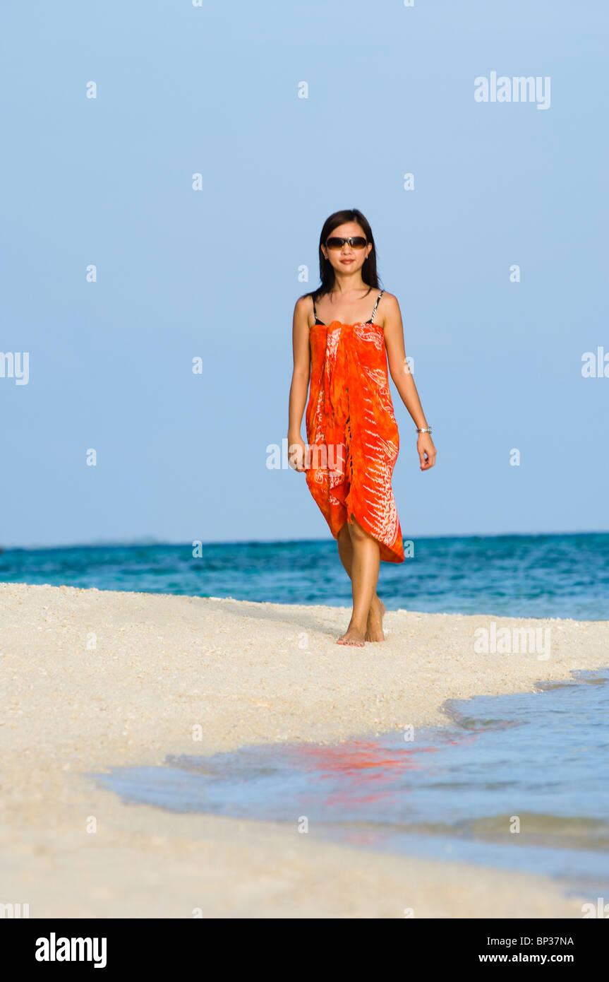 rose gold beach wedding dress 11 Palm beach dress  Ranee's