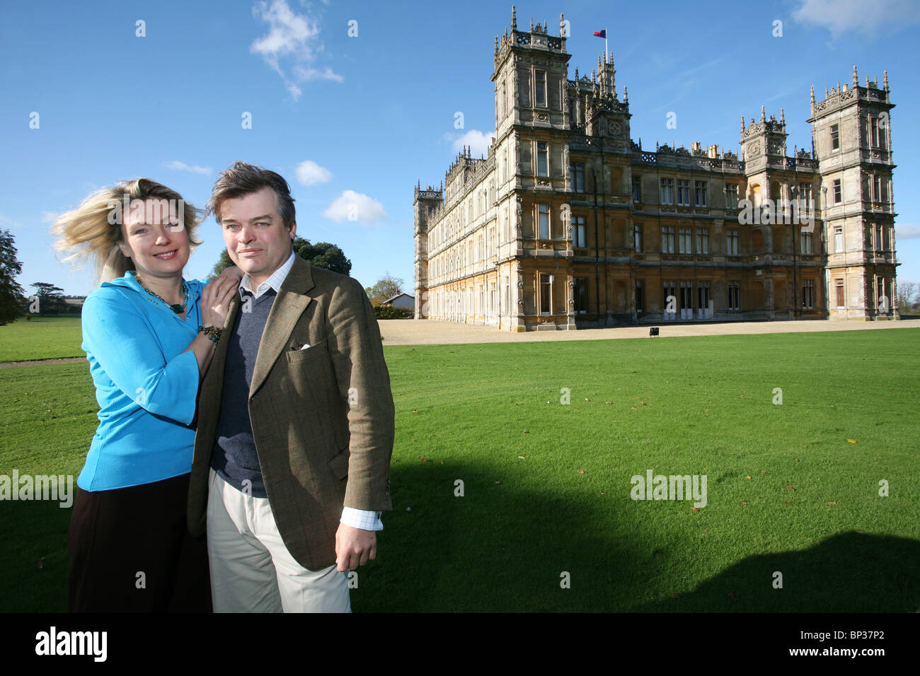 Highclere Castle, home of Lord and Lady Carnarvon, Newbury, Berkshire