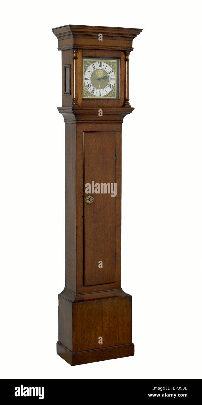 English 30 hour Longcase clock Stock Photo - Alamy