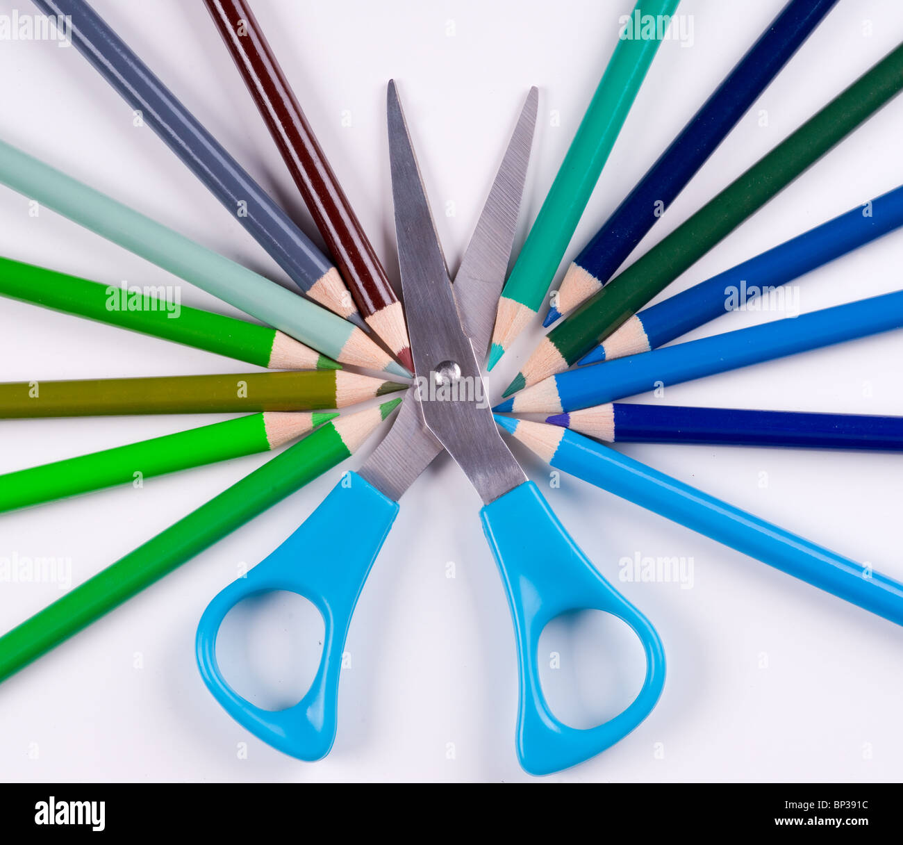 Blue scissors hi-res stock photography and images - Alamy