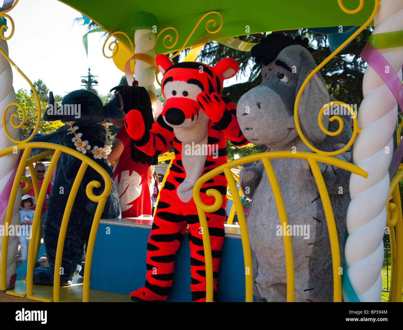 Disney Parade, Disneyland Paris Stock Photo