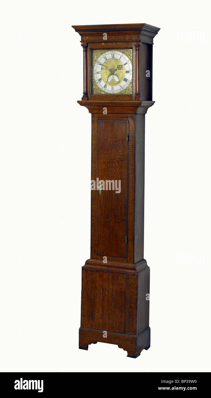 English Longcase clock Stock Photo