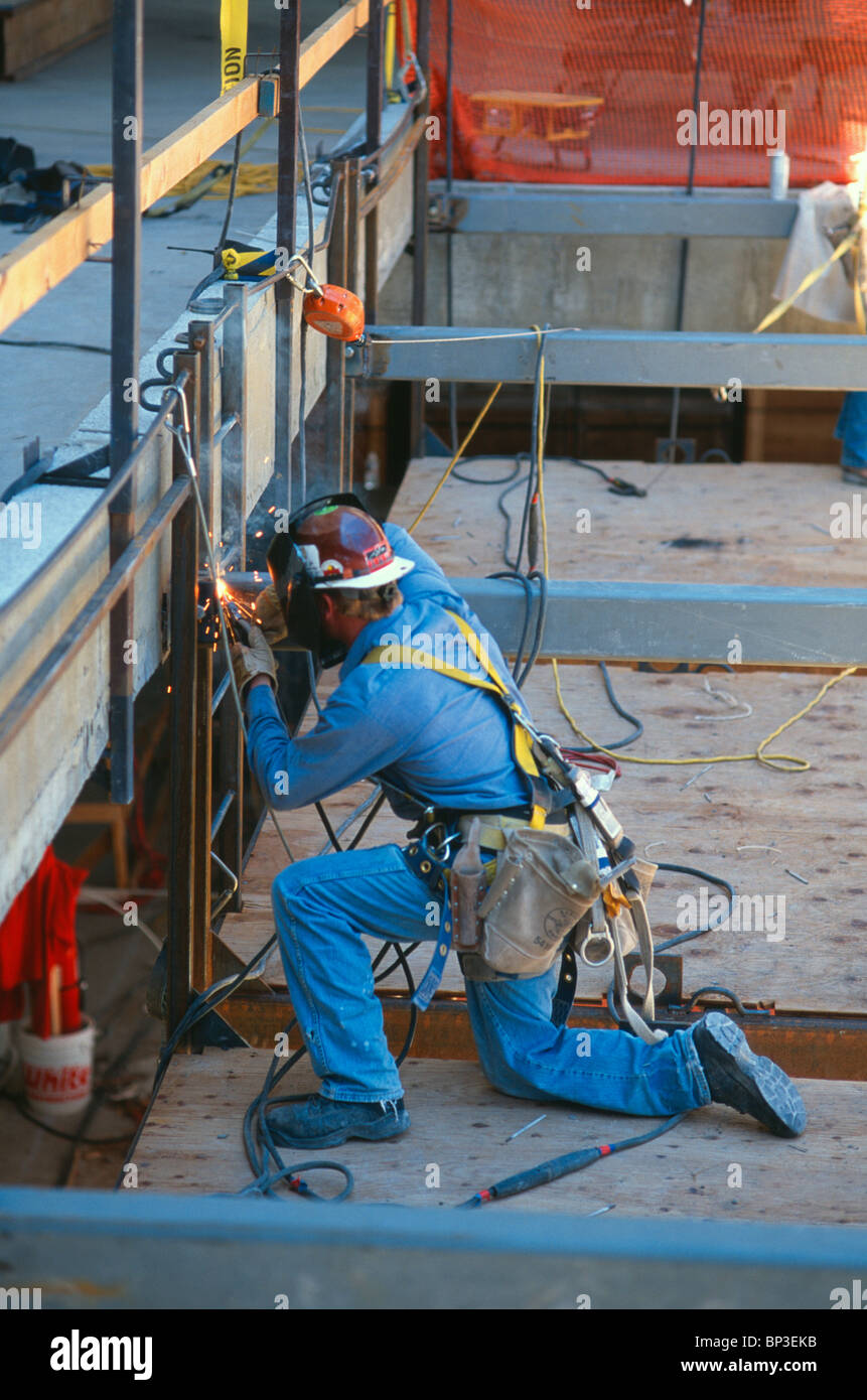 Welder working in Denver, Colorado, USA Stock Photo Alamy